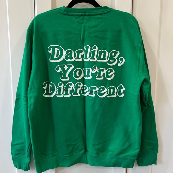 Skull House Designs | Green “Darling You’re Different” Crewneck - Picture 3 of 10